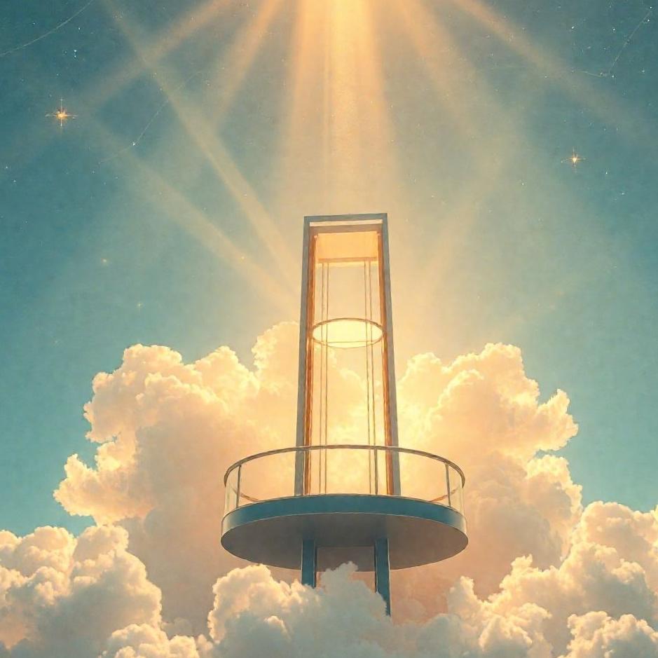 Dream : Heavens with an elevator in the dream