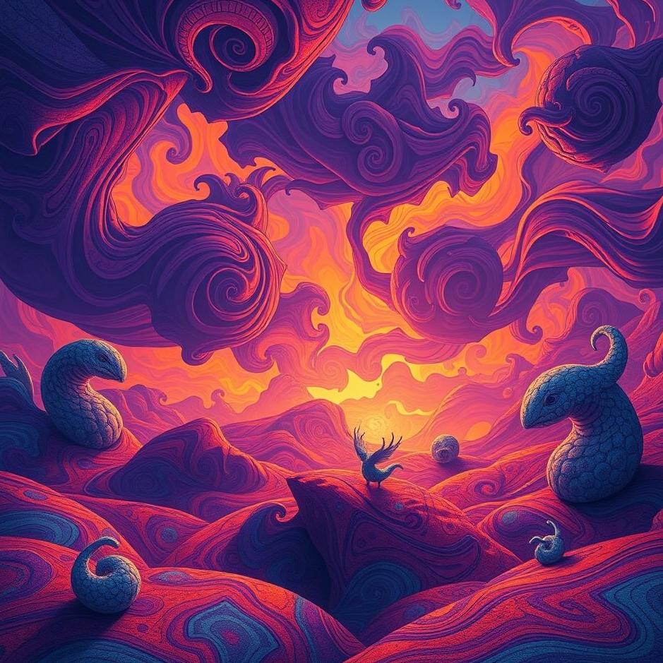 Dream : Heavy print in the dream