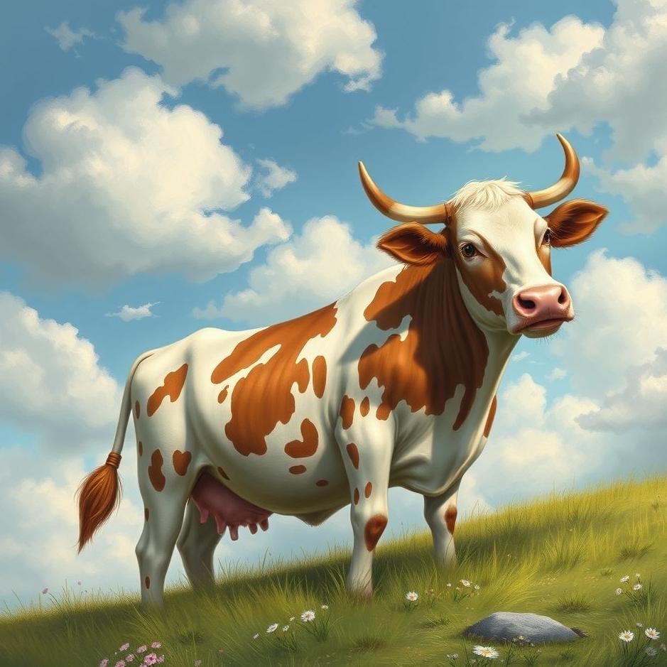 Dream : Help a cow in a dream