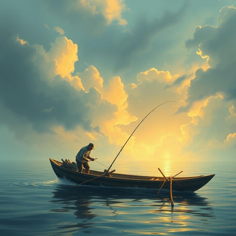 Dream : Helping a fisherman in a dream
