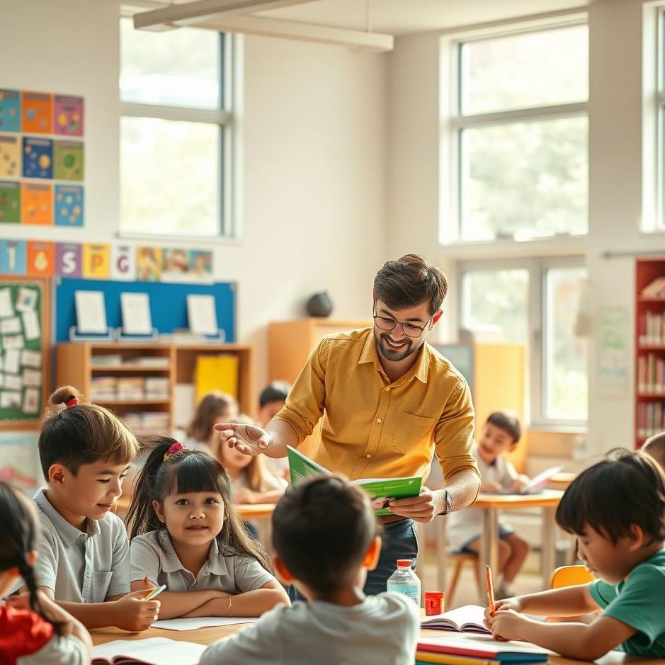 Dream : Helping out at school in a dream