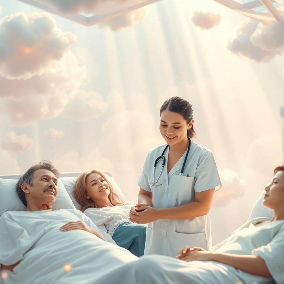 Dream : Helping sick people in a dream