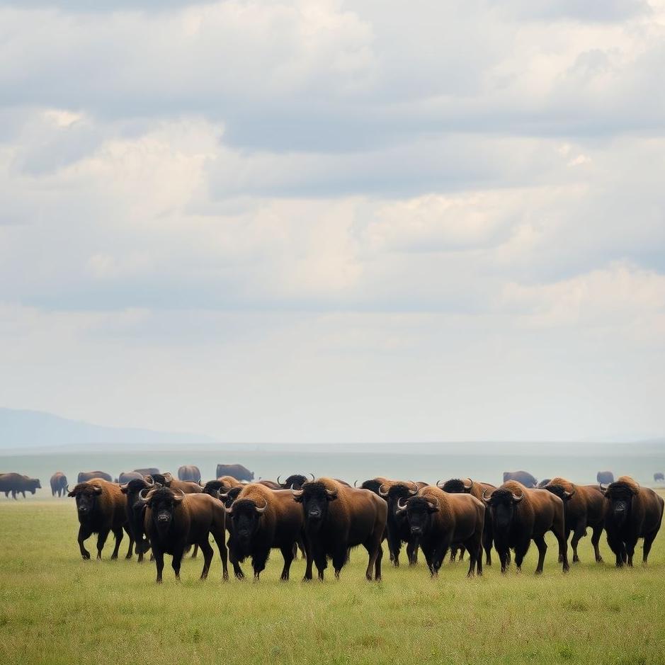 Dream : Herd of buffalo in a dream