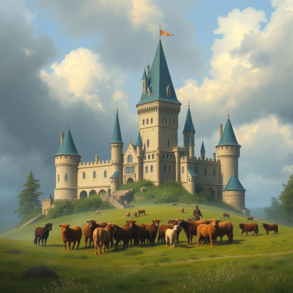 Dream Dictionary : Herd of castles in a dream