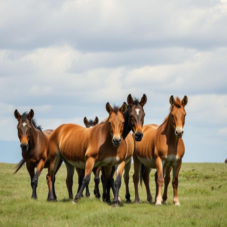 Dream : Herd of mules in a dream