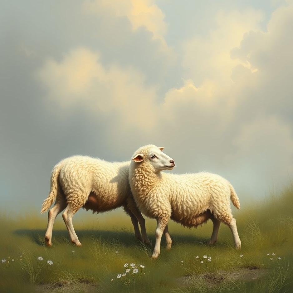 Dream : Herding a lamb in a dream