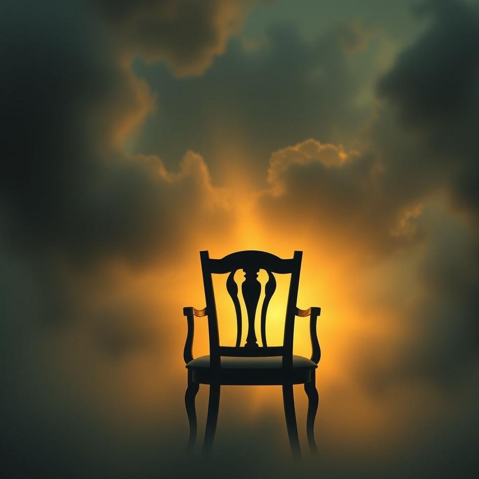 Dream : Hiding behind a chair in a dream
