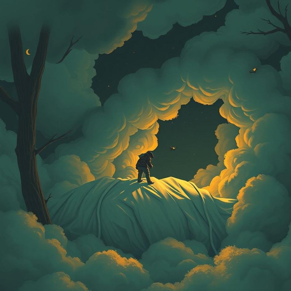 Dream : Hiding from the man in the dream