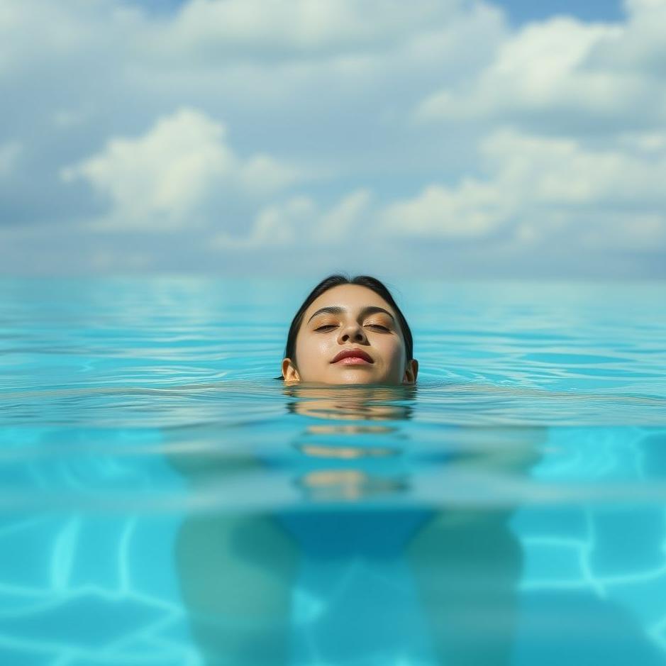 Dream : Hiding in a pool in a dream
