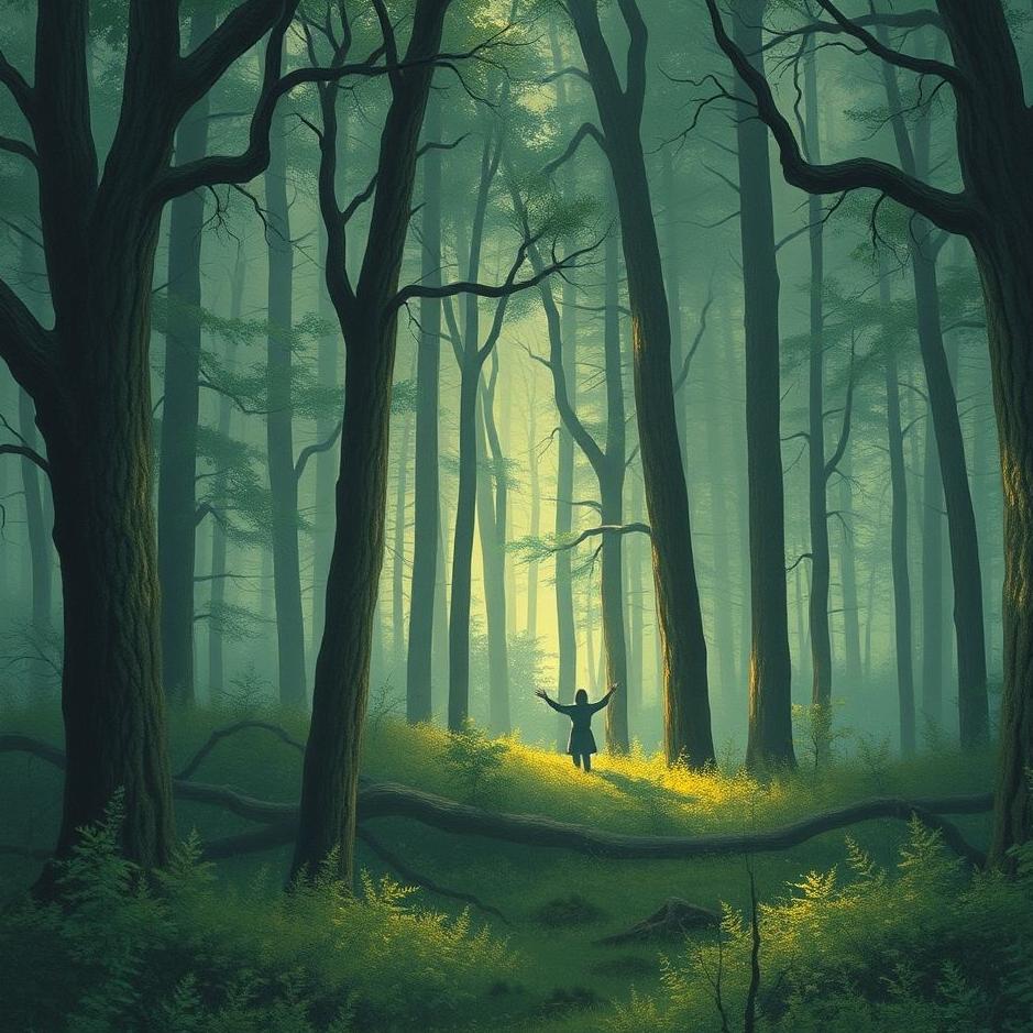 Dream : Hiding in the forest in a dream