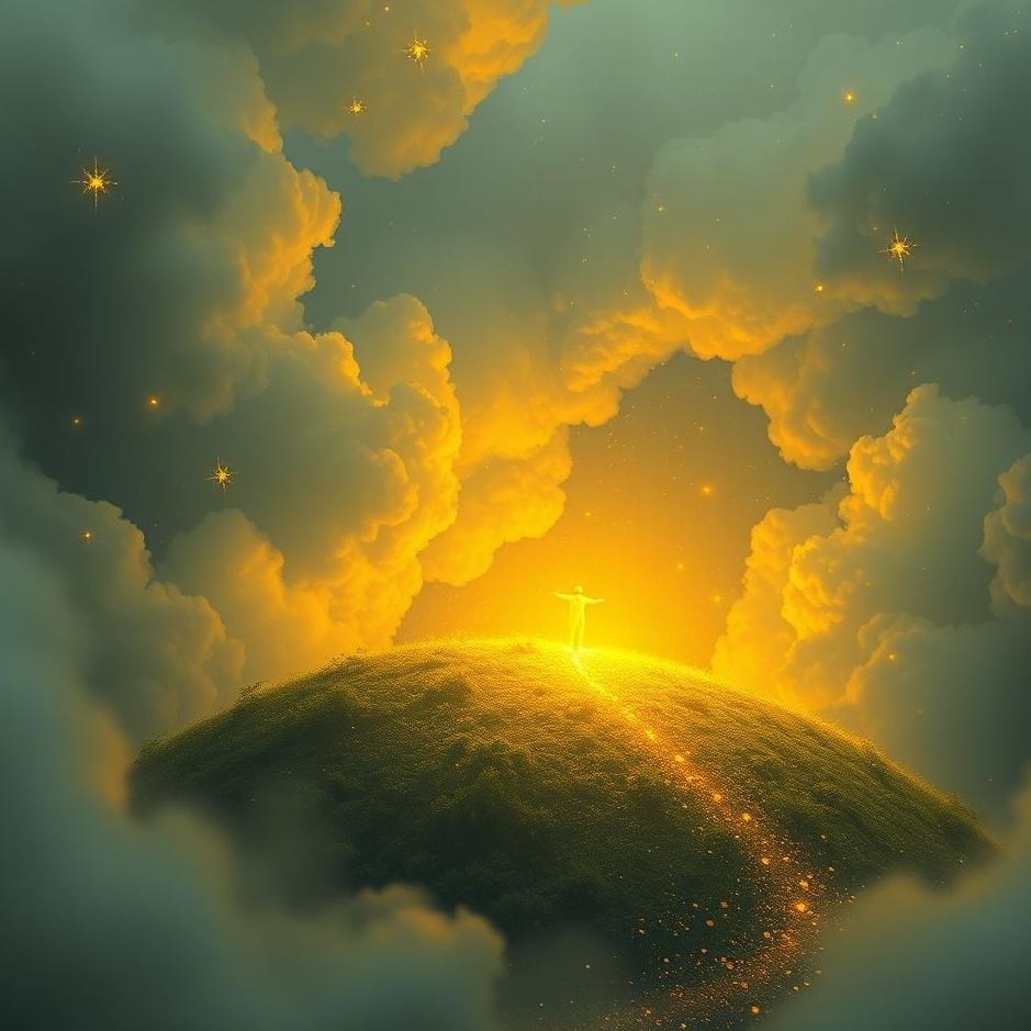 Dream : Hiding small gold in a dream