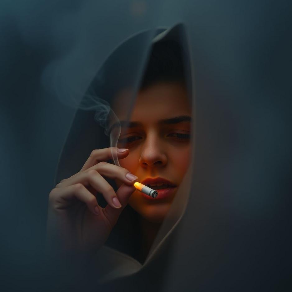 Dream : Hiding that you are smoking in a dream