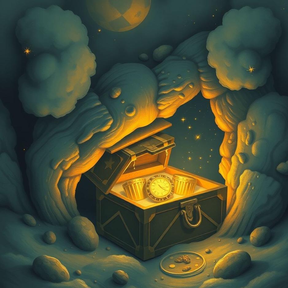 Dream : Hiding treasure in a dream