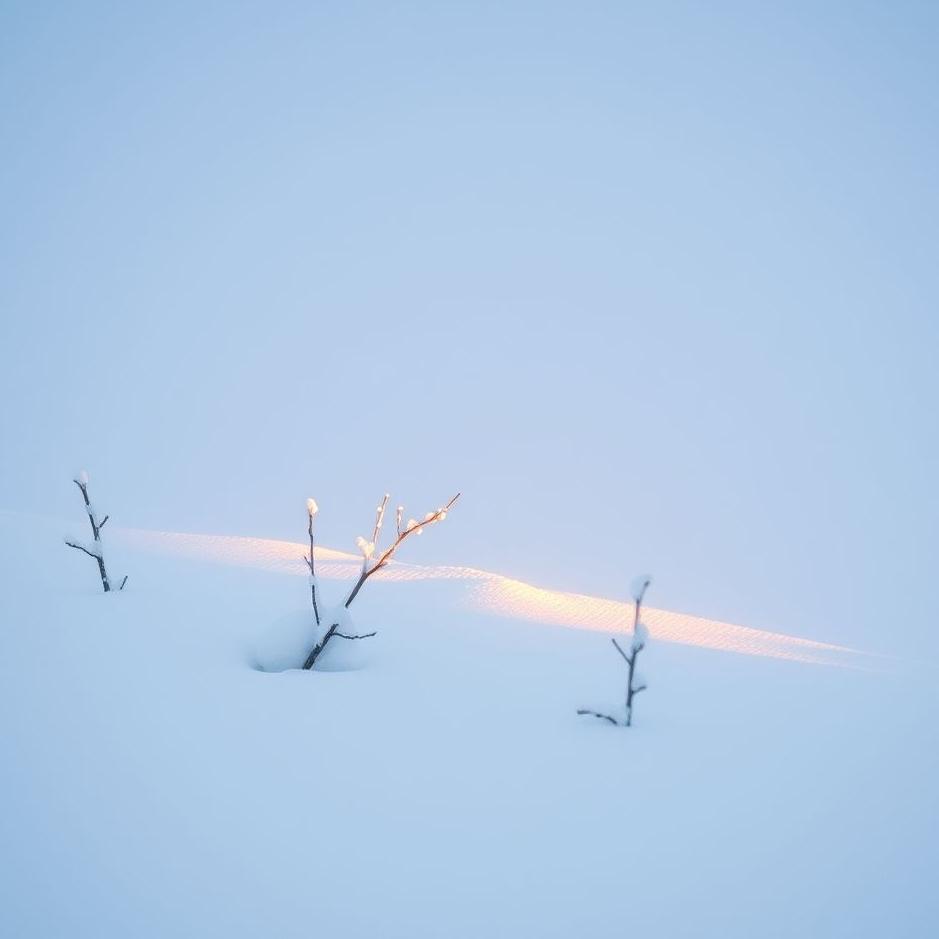 Dream : Hiding under the snow in a dream