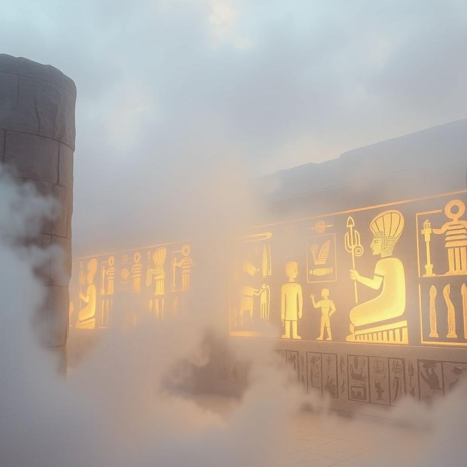 Dream : Hieroglyphs in a dream