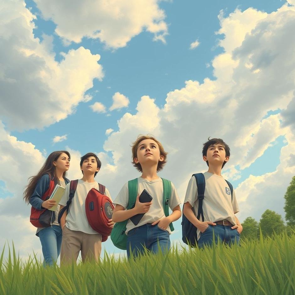 Dream : High school students in a dream