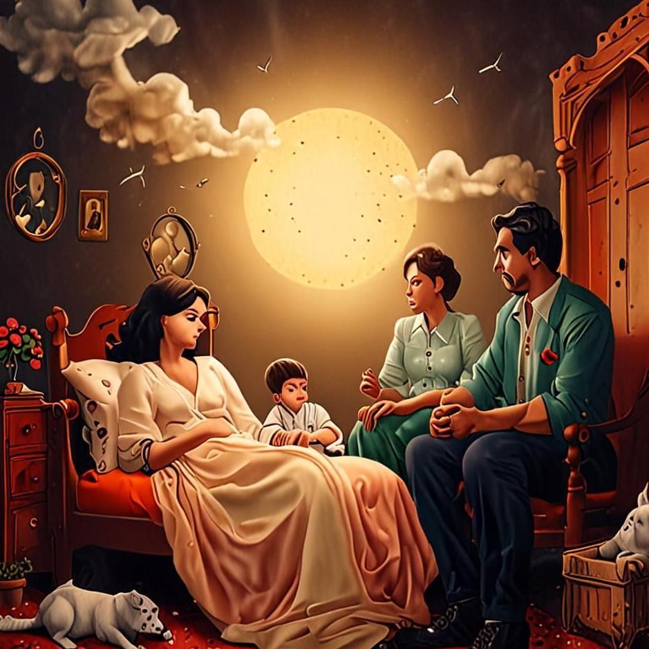 Dream : His wife's family in a dream