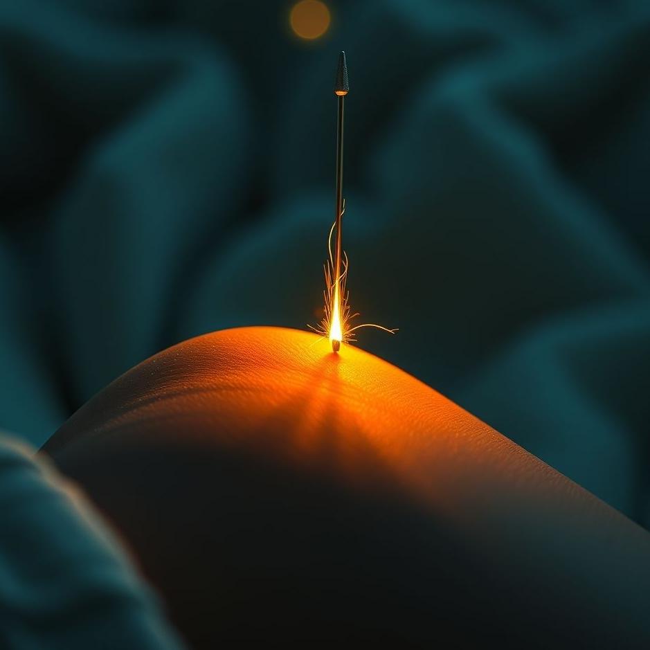 Dream : Hit needle from the leg in the dream