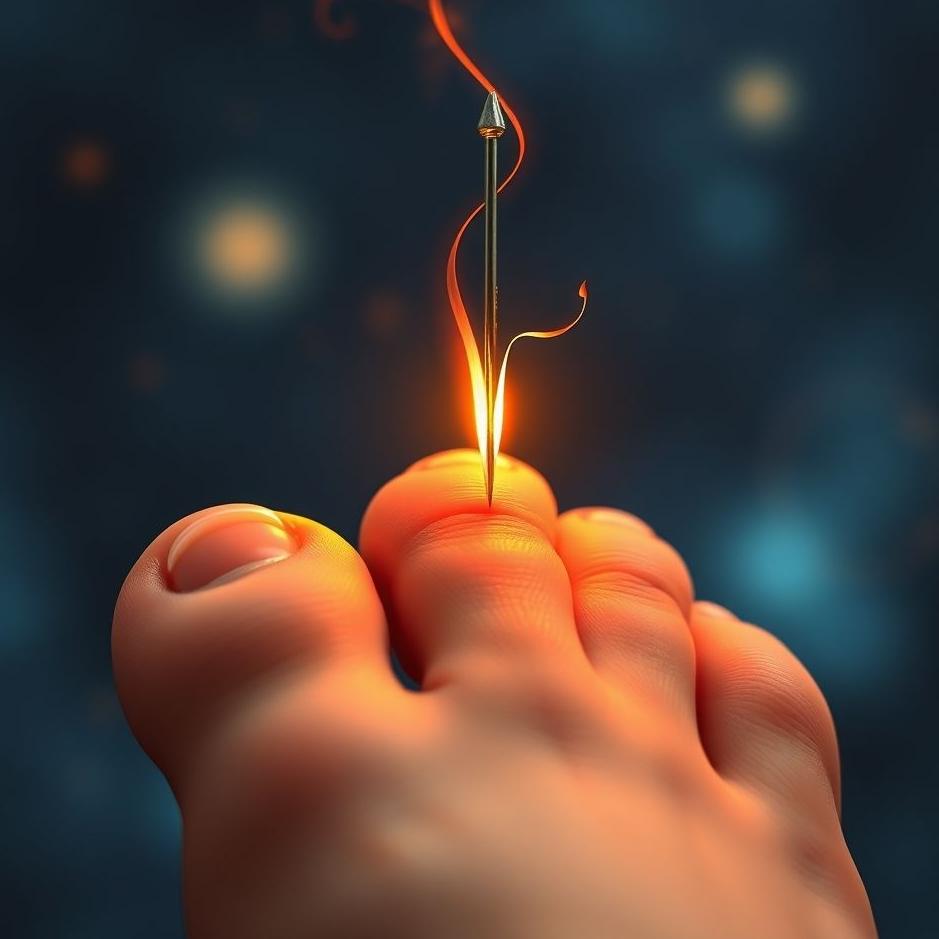 Dream Dictionary : Hit the needle from the foot finger in the dream