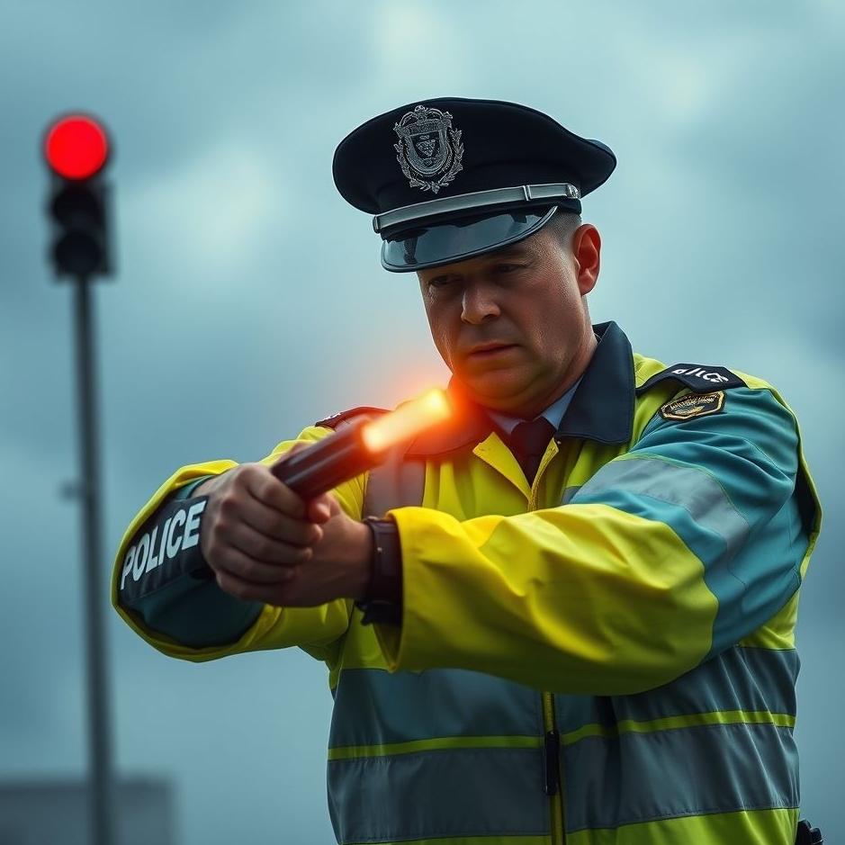 Dream : Hitting a police officer in a dream