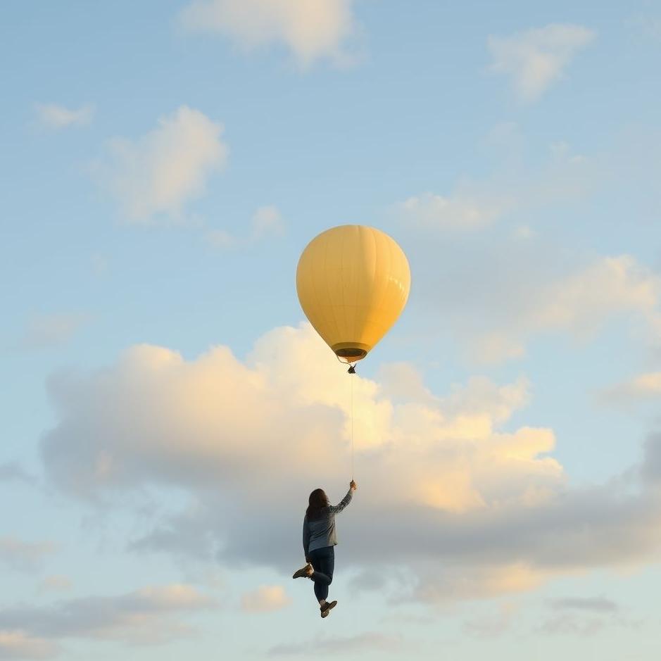 Dream : Holding a balloon in a dream