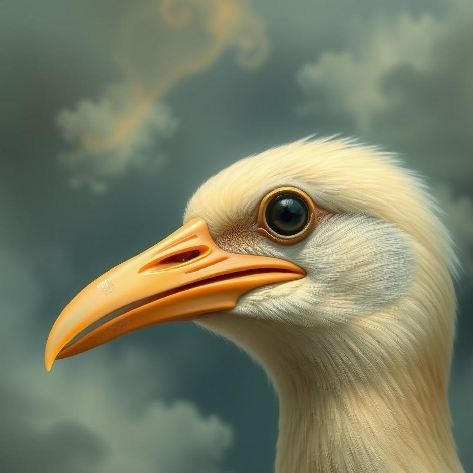 Dream : Holding a bird's beak in a dream