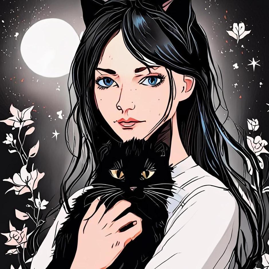 Dream : Holding a black cat in your arms in a dream