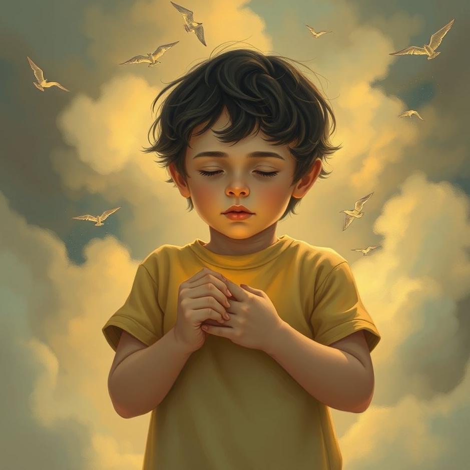 Dream : Holding a boy in a dream