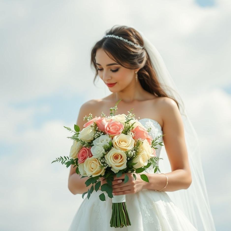 Dream : Holding a bridal bouquet in a dream