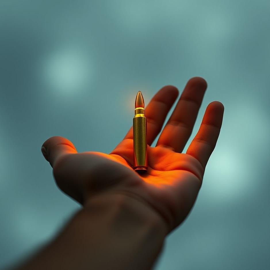 Dream : Holding a bullet in your hand in a dream