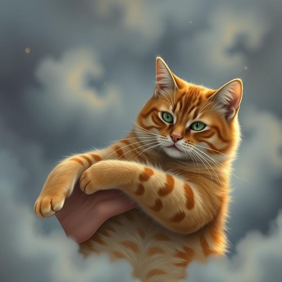 Dream : Holding a cat in your arms in a dream