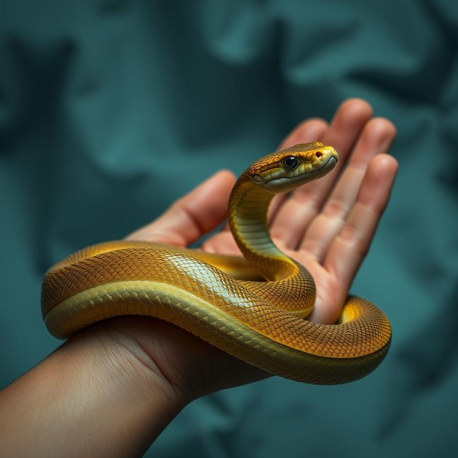 Dream : Holding a cobra snake in your dream