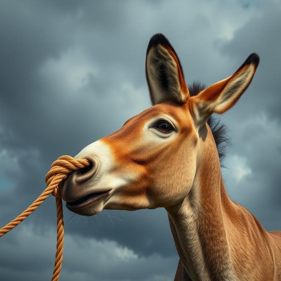 Dream Dictionary : Holding a donkey's rope in a dream