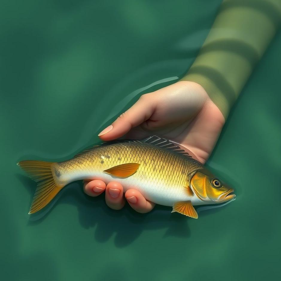 Dream : Holding a fish in your lap in a dream