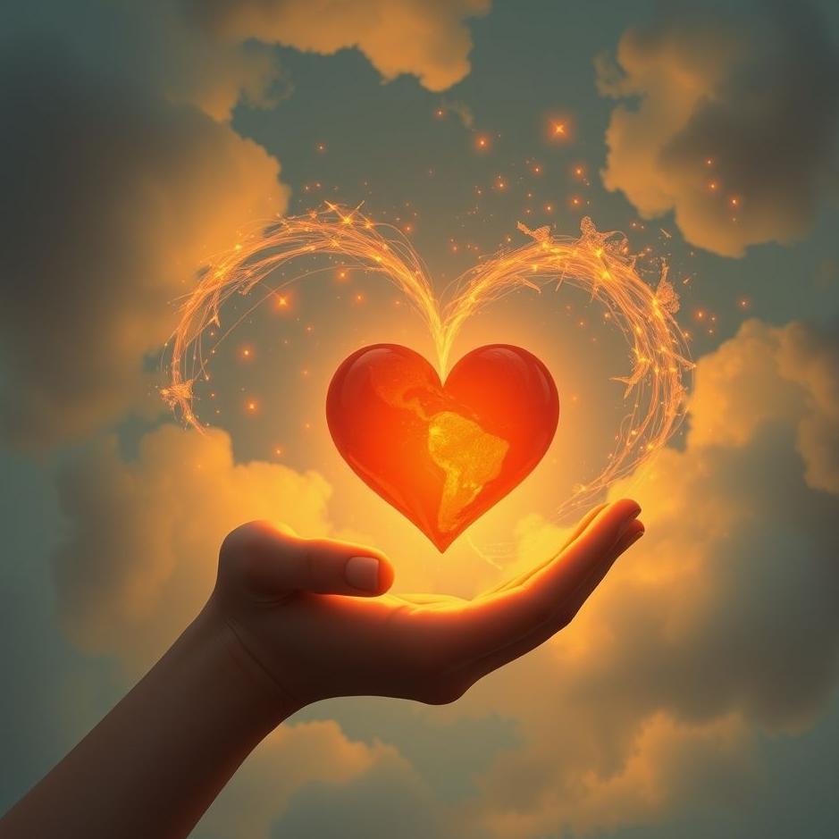 Dream : Holding a heart in a dream