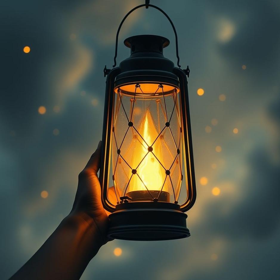 Dream Dictionary : Holding a lantern in a dream