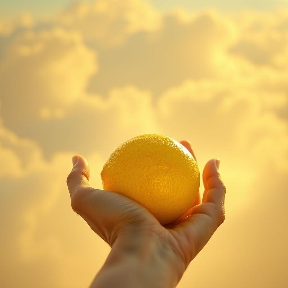 Dream : Holding a lemon in a dream