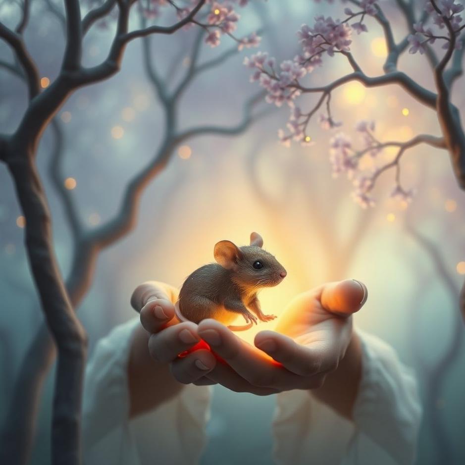 Dream : Holding a mouse in your dream