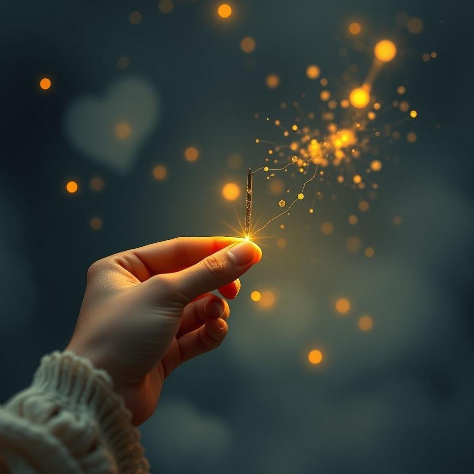 Dream : Holding a needle in a dream