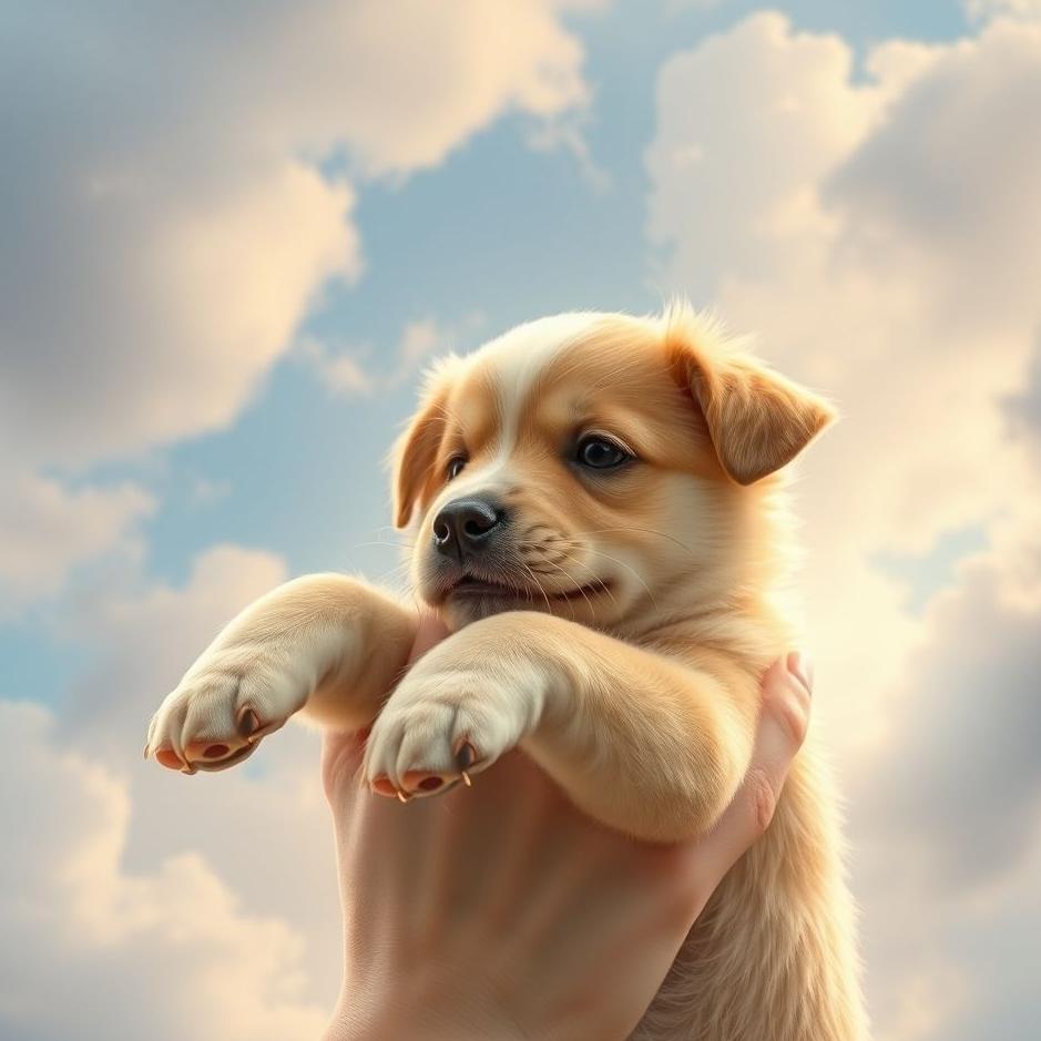 Dream : Holding a puppy in your dream