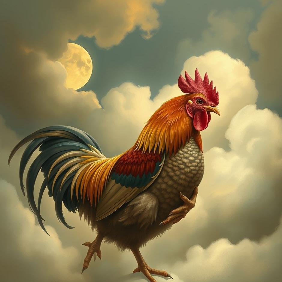 Dream : Holding a rooster in a dream