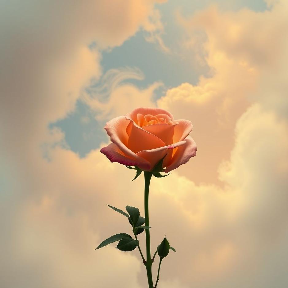 Dream : Holding a rose in a dream