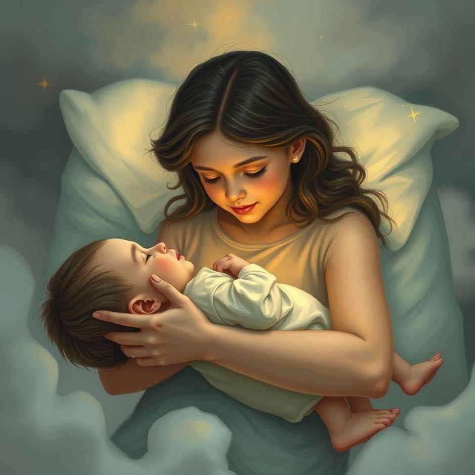 Dream : Holding a sick child in your arms in a dream