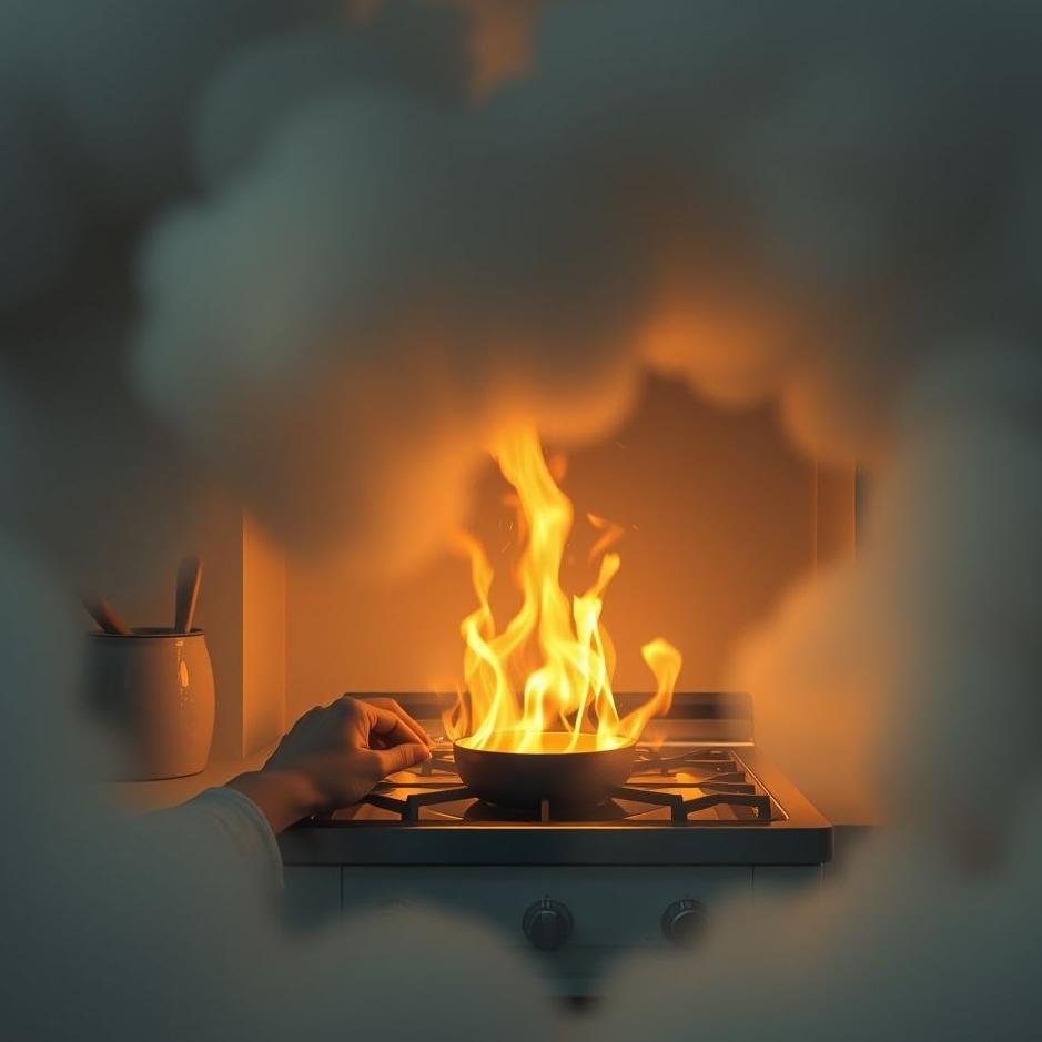 Dream : Holding a stove in a dream