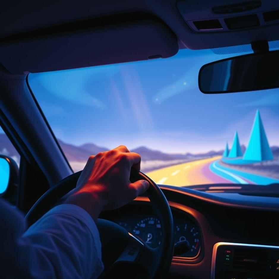 Dream : Holding brake in the car in the dream