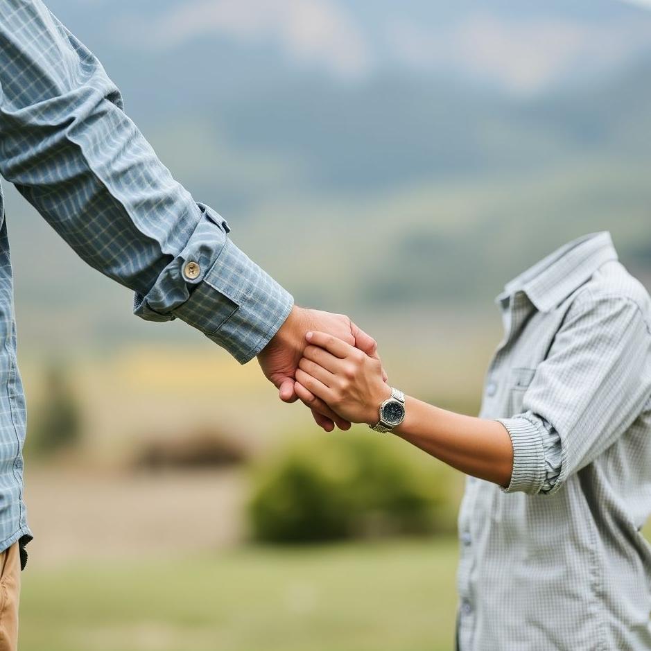 Dream Dictionary : Holding hands with a man