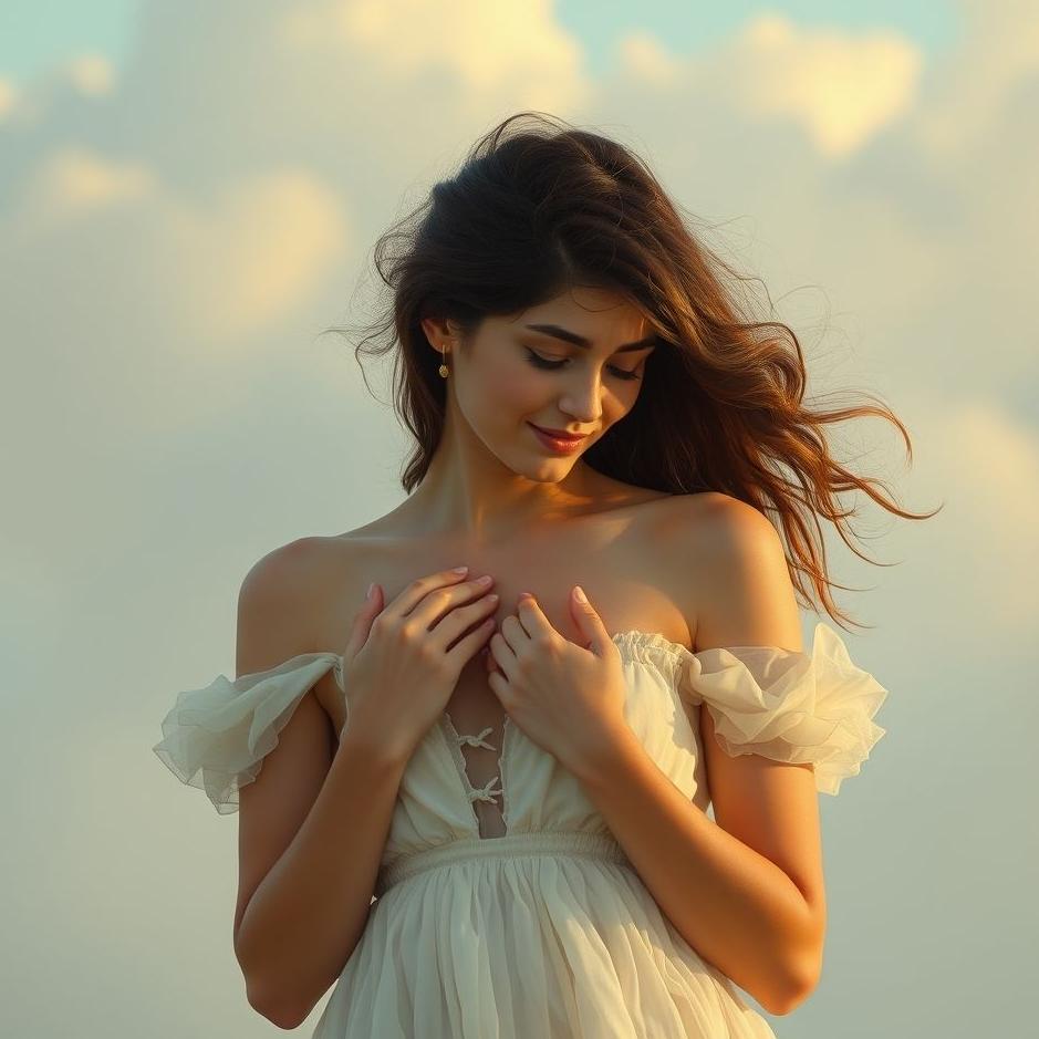 Dream : Holding her by the shoulders in a dream