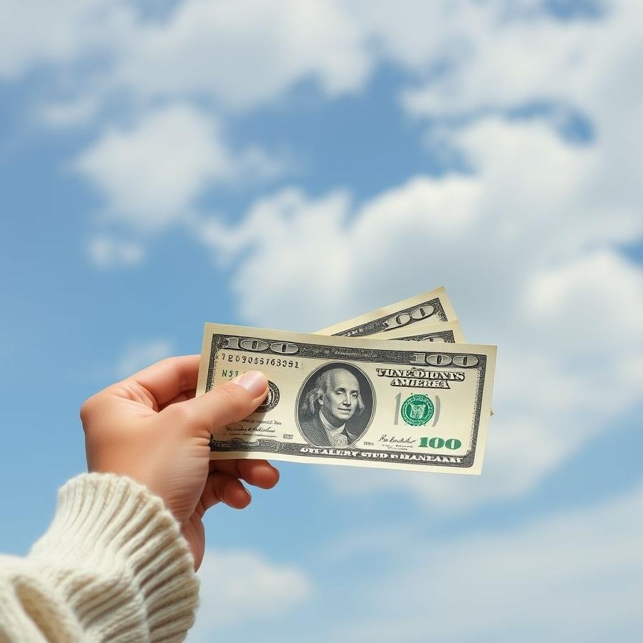 Dream : Holding money in your dream