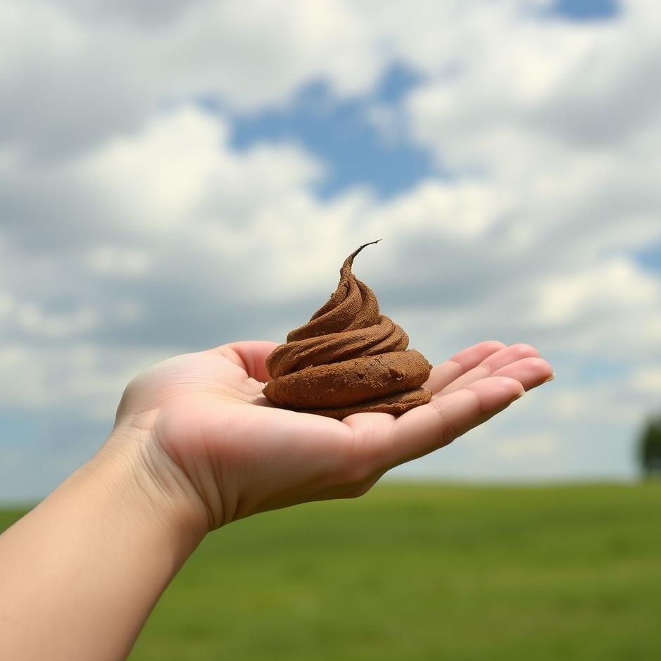 Dream : Holding poop in your hand in a dream