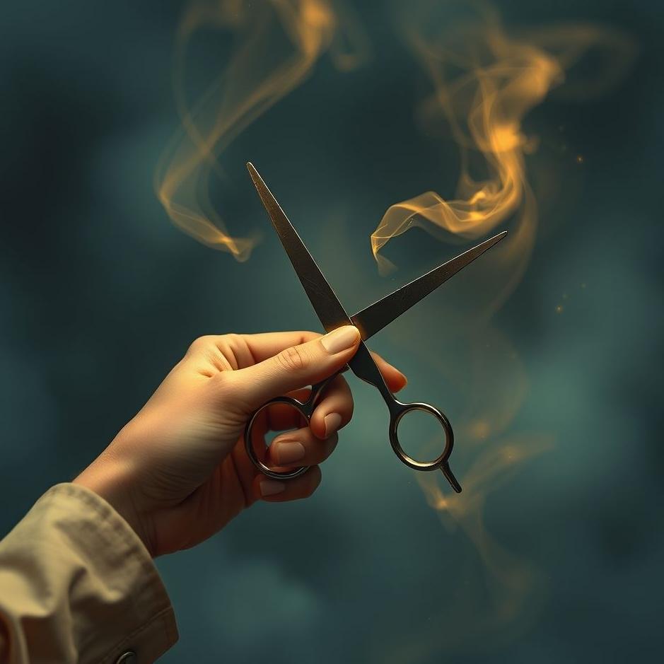 Dream : Holding scissors in a dream